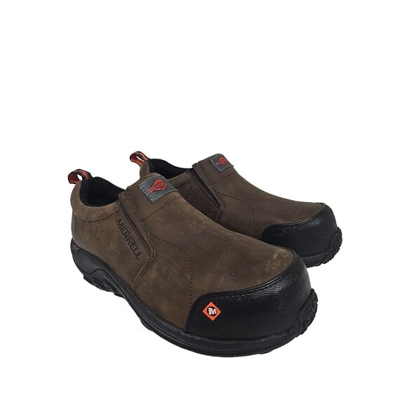 Merrell Other - Merrell Men's Jungle Moc LTR CT CSA Work Shoes J003345W Brown Size 10W
